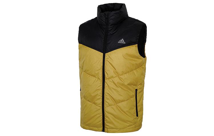 Adidas Down Vests Men s Black Stand Collar Thickened Other H20778 L