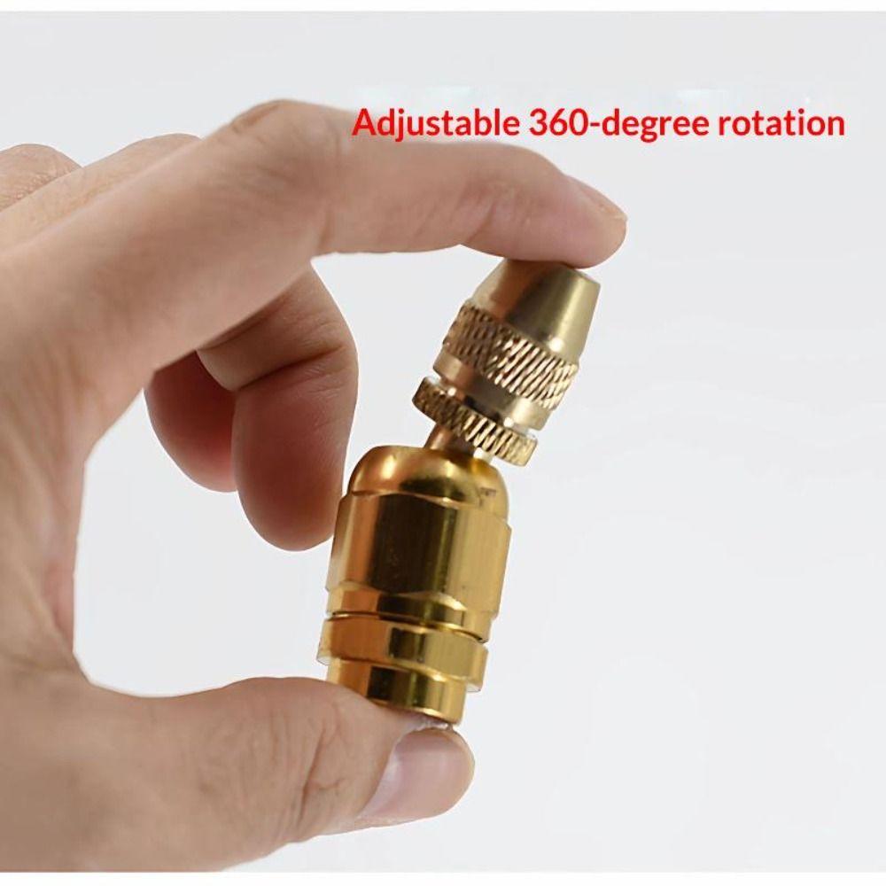 360° Adjustable Brass Spray Nozzle Brass Atomizing Tip New Pesticide Sprayer Nozzle Lawn Use