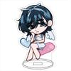 Alien Stage Japanese Anime Peripherals Q Version Acrylic Stand Collectible Table Ornaments Creative Birthday Gifts For Friend Plaything