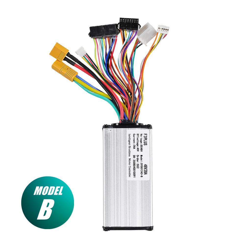 48V28A Controller for AUSOM L2 MAX Dual-Motor 48V Electric Scooter L2MAX Main & Sub Controller to Control Front & Rear Motor