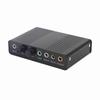 Upgrade 6 Channel Sound Card, Plug and Play USB External Digital Optical SPDIF   Output Adapter for PC Support 48/44KHz Sample Rate
