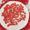 10mm Smooth Acrylic Red Hearts Valentine's Day Wedding Decoration DIY Accessories