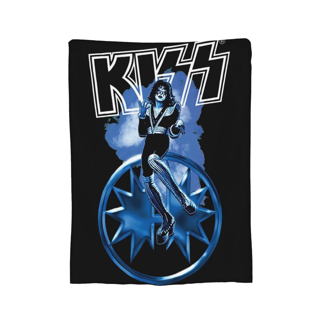 K-Kiss Band Blankets Fleece Decoration   Multifunction Ultra-Soft Throw Blanket for Sofa Outdoor Bedding Throws