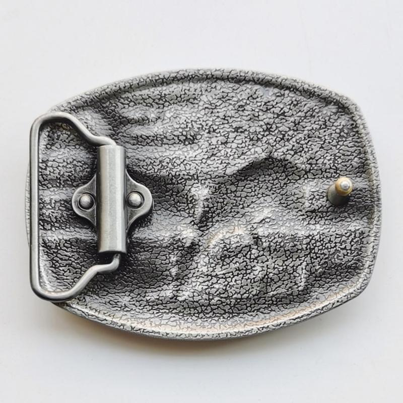 Engraved Deer Pattern Belt Buckle For Men And Women Western Belt Buckle for 1.5Inch Width Belt Waistband Accessories