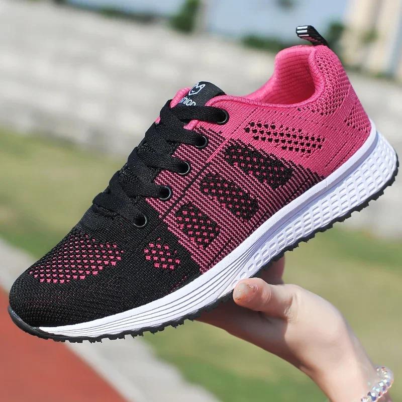 Sneakers Women Shoes Lightweight Breathable Casual Shoes For Women Comfortable Jogging Tennis Outdoor Walking Size 36-42