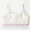 Adjustable Shoulder Strap Sports Bra For Girls (10-14 Years Old) With Fixed Cup