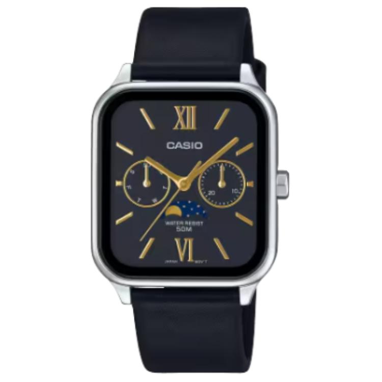 CASIO Unisex Standard Series Black Watch MTP-M305L-1A2V MTP-M305L-1A2V Black Dial