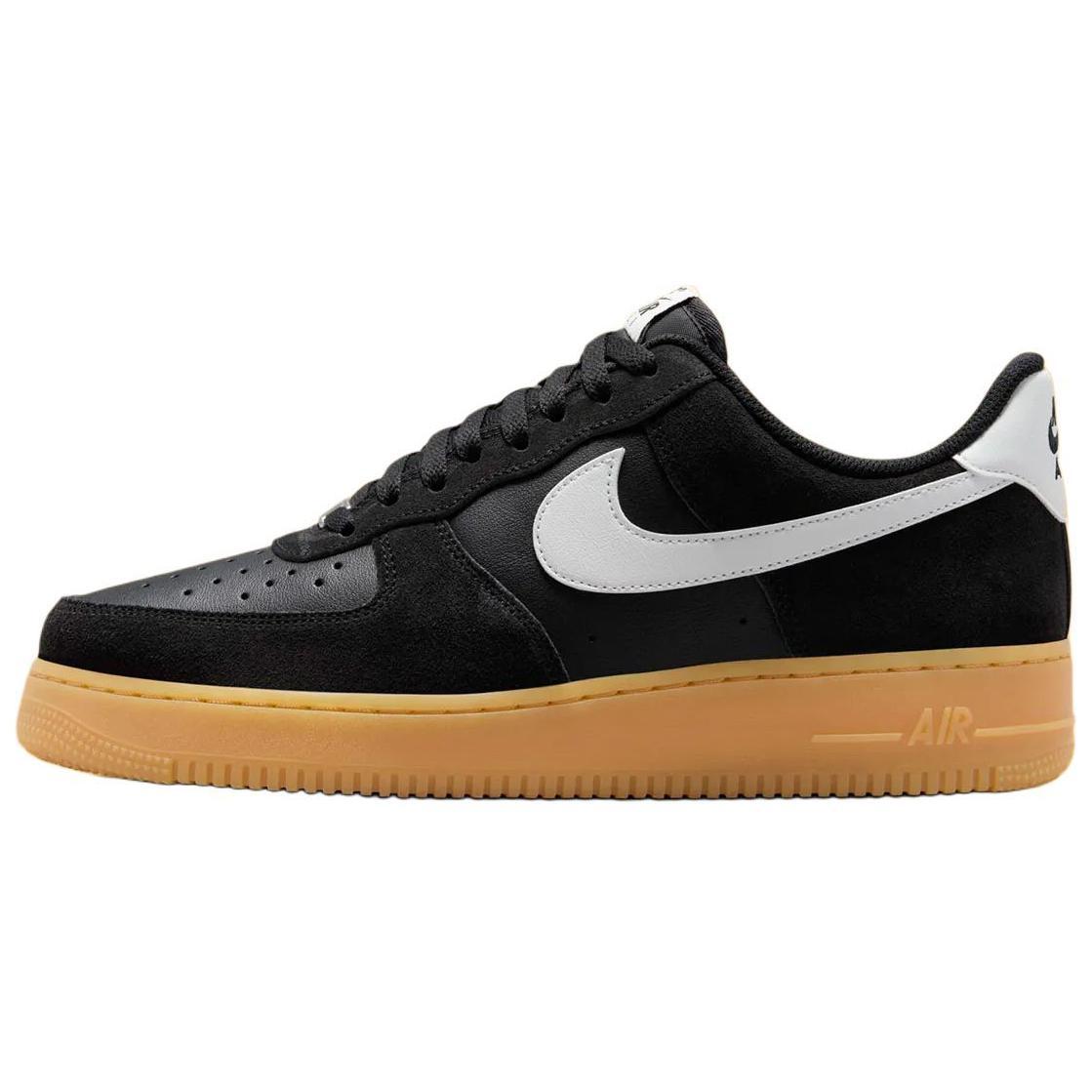 

Кроссовки Nike Air Force 1 Low 07 LV8 Черные Белые Резиновая подошва FQ8714-004 42 чёрный