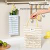 Wall-Mounted Antibacterial Mesh Bag for Garlic, Onion, and Ginger Storage