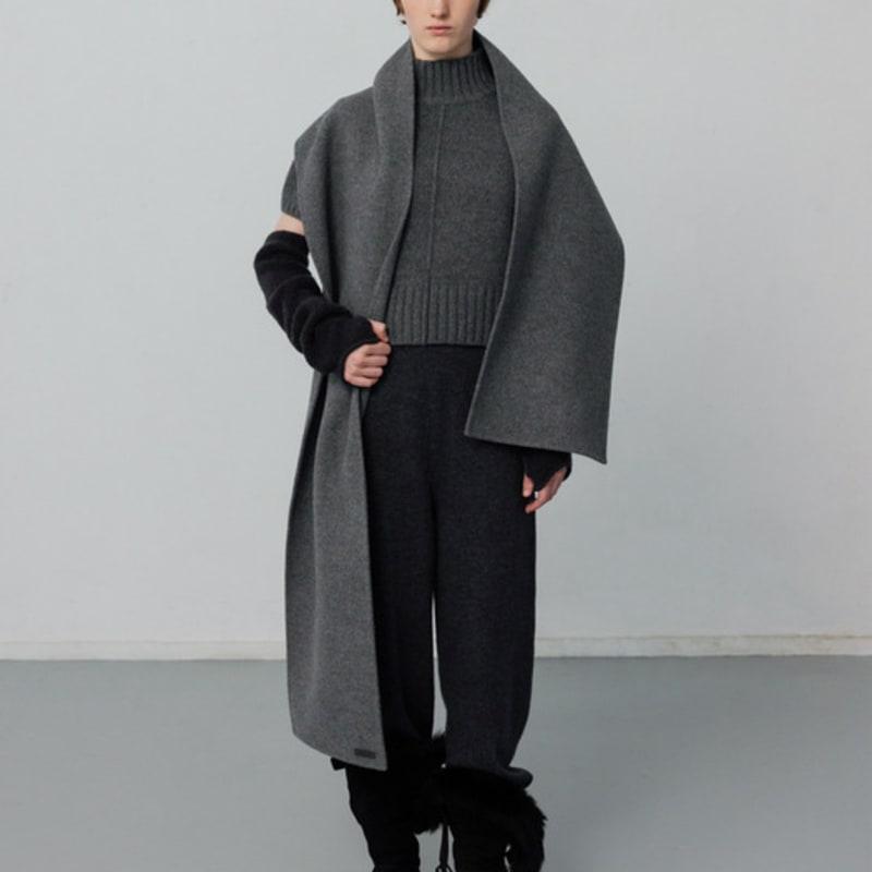 Carriere ÉCHARPE LARGE EN LAINE FAITE MAIN