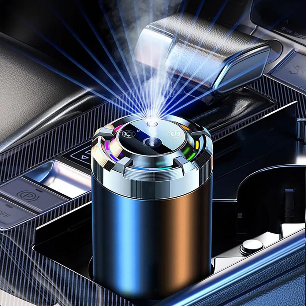 Auto-Aromatherapie-Diffusoren Kaltnebel Auto-Lufterfrischer Mit bunten Lichtern Stern Bunte Lichter Kaltnebel-Lufterfrischer Mini