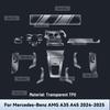 Für Mercedes Benz AMG A35 A45 2024 2025 Auto Mittelkonsole Medien Armaturenbrett Navigation TPU Kratzfester Schutzfolie Innenraumfolie