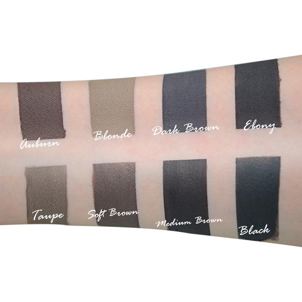 10 Color Long Lasting Dye Eyebrow Cream Eyebrow Nourishing Cream Waterproof Dyeing Cream