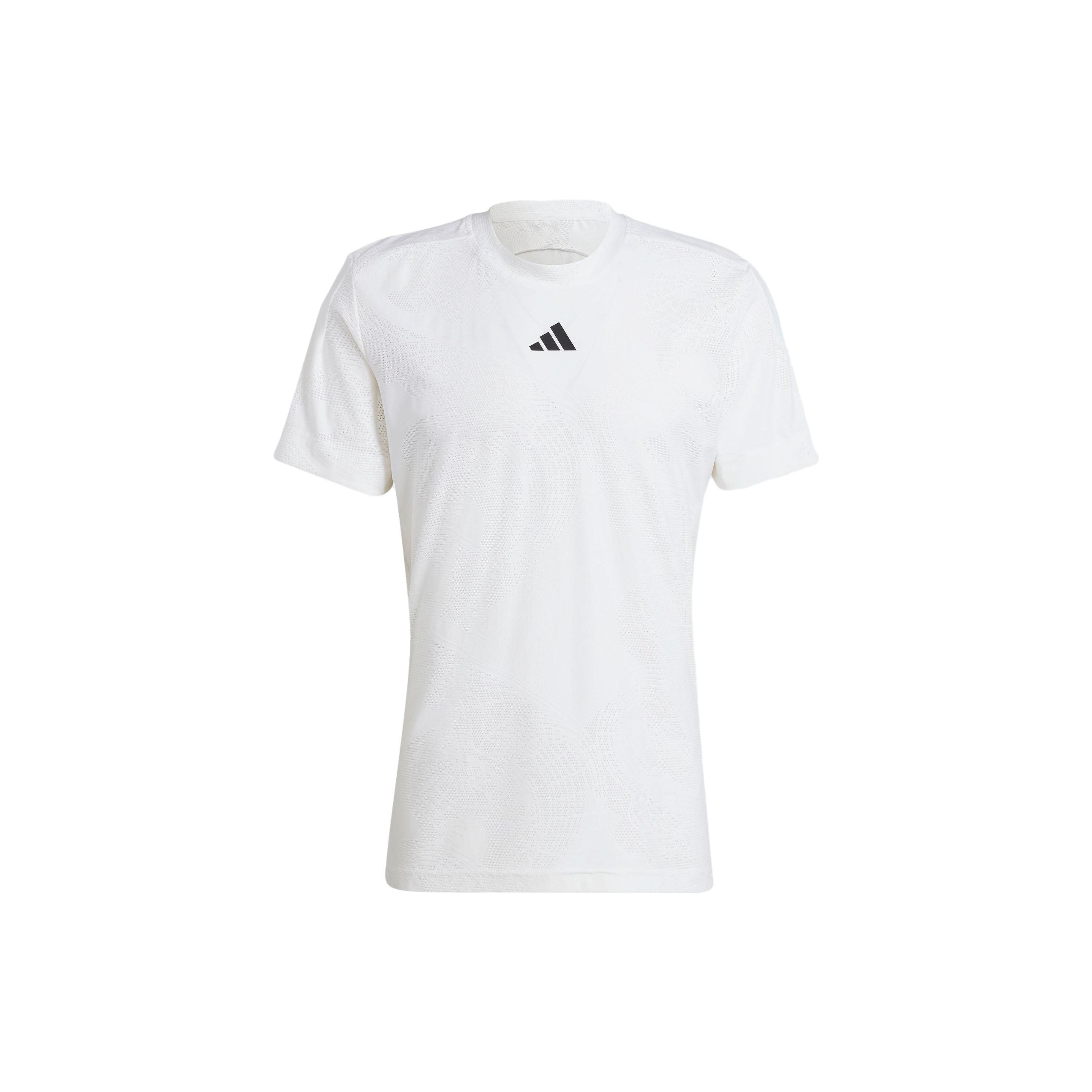

Мужская теннисная футболка Adidas Aeroready Freelift Pro белая IK7107