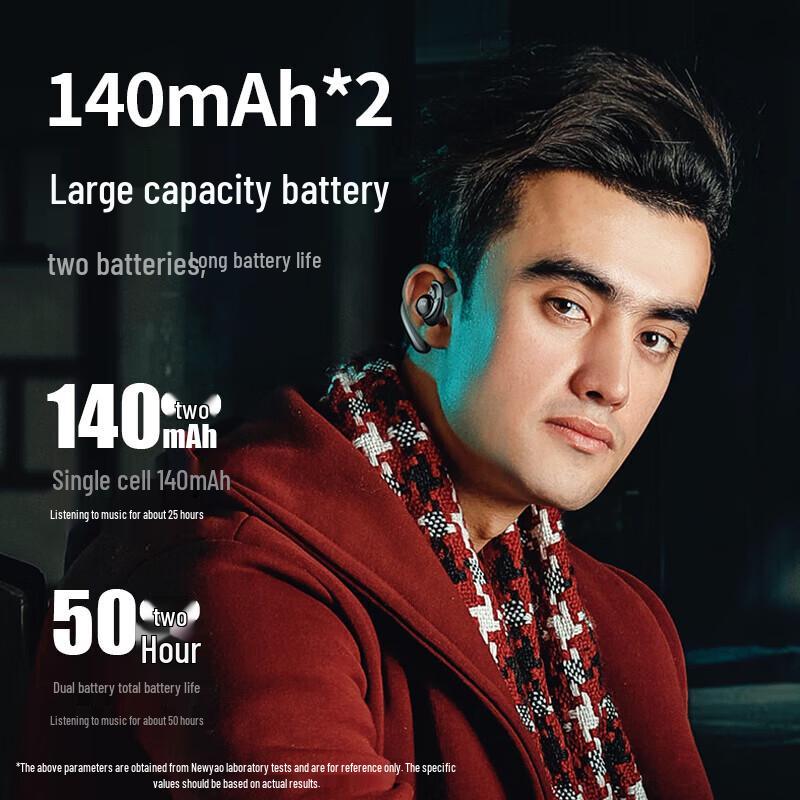 Newmine SL86 UFO Wireless Bluetooth Single Ear Hook Earphone