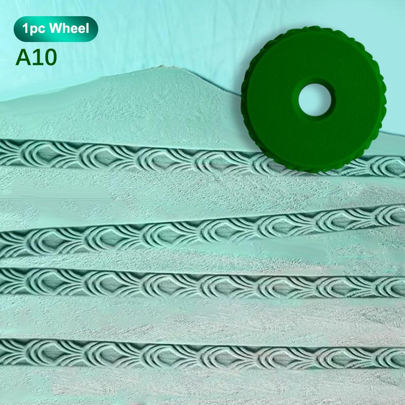 

Глиняный штамп-ролик Керамическое текстурное колесо Геометрические цветочные узоры Инструменты для глины своими руками Штампы для боди-арта Прочный художественный декор A10