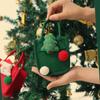 Felt Reusable Handbag Christmas Party Gift Bag Apple Candy Biscuit Tote Bag Christmas Package Decoration Gift Bag For Kids Party