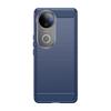 For Vivo V50 Case Cover For Vivo V50 Capas Carbon Fibre Phone Bumper Shockproof Back TPU Soft For Cover Vivo V50 VivoV50 Fundas