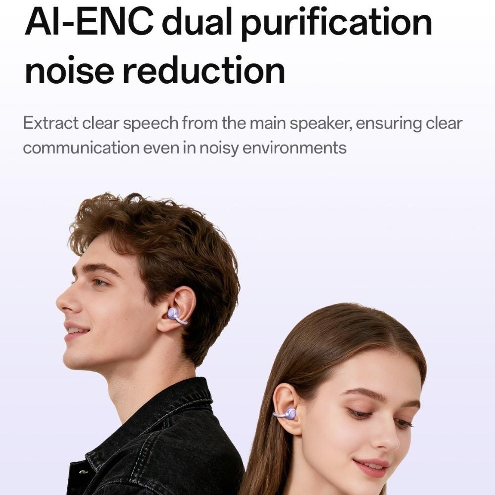 Extended Battery Life Wireless Earphones Hi-Fi Sound Ear Clip Headset Outdoor Running
