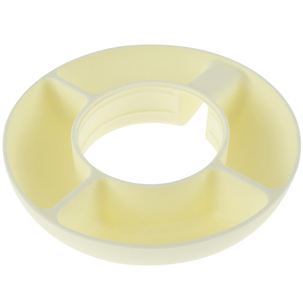 Snack-Ring 4-Fach Snack-Behälter Sichere Silikonbecher Snack-Tablett Wiederverwendbare Becher Snack-Platten Snack-Ring für 40oz Becher
