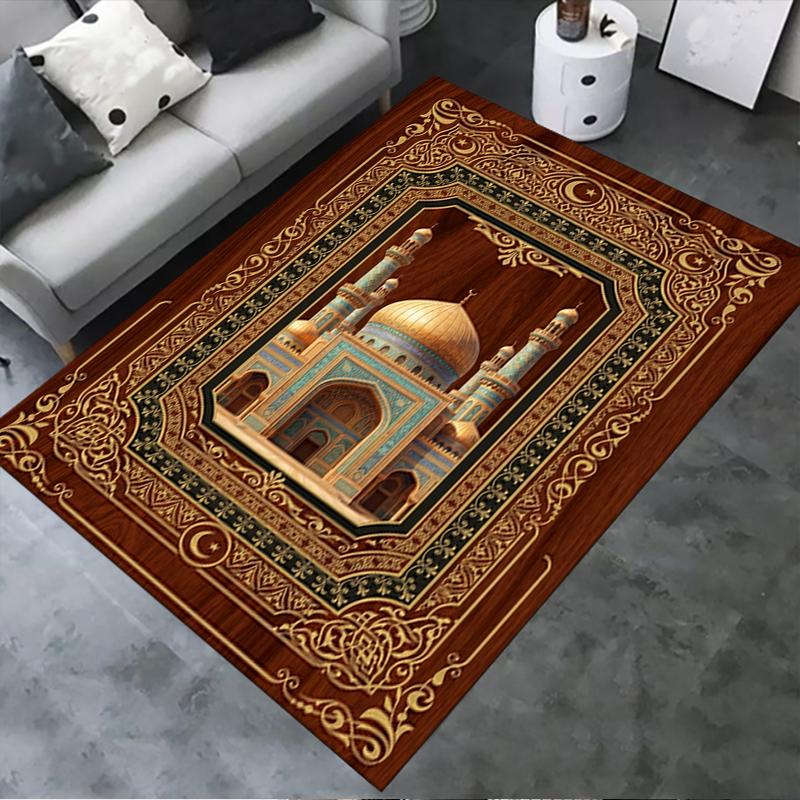 2025 New Muslim Carpet Rug for Living Room Bedroom Home Sofa Decoration,Kids Play Non-slip Floor Mat122