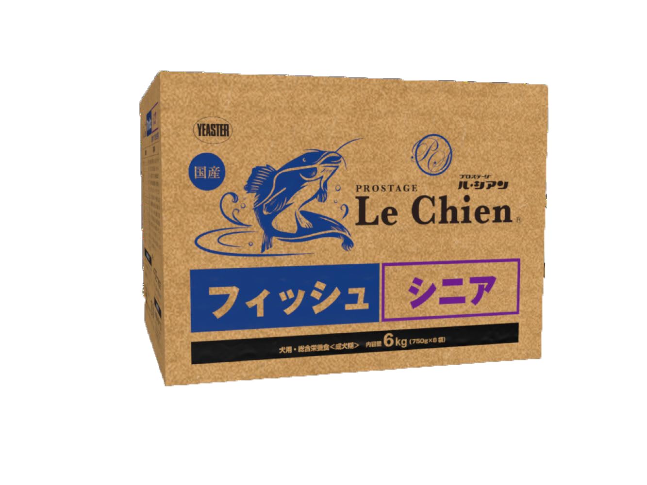 

Easter PROSTAGE Le Chien Dog Fish Senior 6kg x (750g 8)
