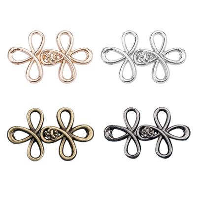 Waist Tightening Clip Clovers Waist Cincher Pin for Jeans Snap Button Clothing Accessories Pants Fitness Pin Waist Buckle