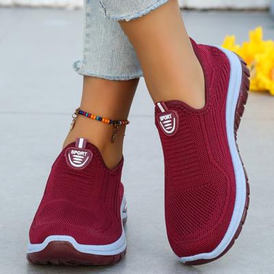 Women's Shoes Breathable and Comfortable Large-Sized Casual Walking Shoes for Spring and Summer