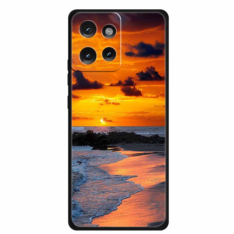 For Motorola Moto Edge 50 5G Case Fashion The Planet Soft Silicone TPU Phone Cases Back Cover XT2407-1 Scenery Protective Coque