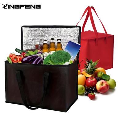 Faltbare Picknick-Kühltasche Thermotasche Getränketräger Isolierte Taschen Bier-Liefertasche Isolierung Camping Picknick Kühlakku