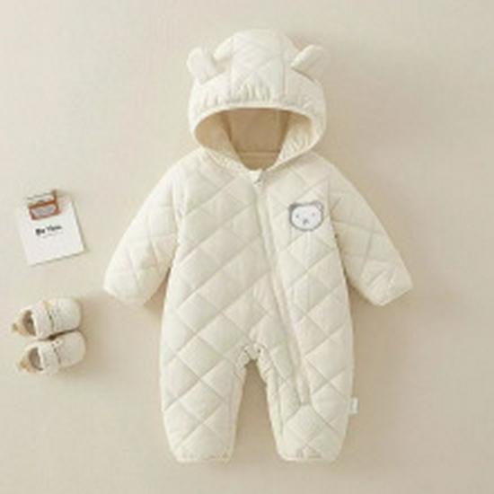 Adorable Autumn & Winter Baby Boy Zipper Jacket & Romper Set for Outings