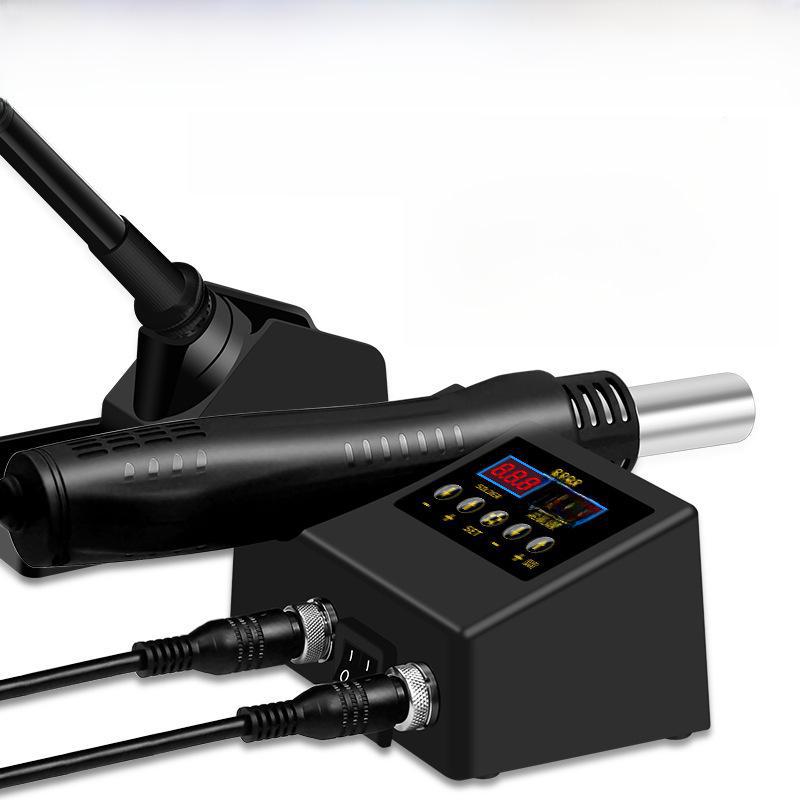 High-Power Dual Function Soldering & Desoldering Station with Hot Air Gun for Mobile Repair & Welding