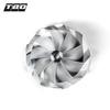 G Series Turbo G35-900 Kované kolo kompresoru Billet 62x76mm 9+0 V smyslu otáčení 5-osý CNC stroj