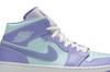 554724-500 Nike Air Jordan 1 Mid "Purple Aqua" (Unisex)