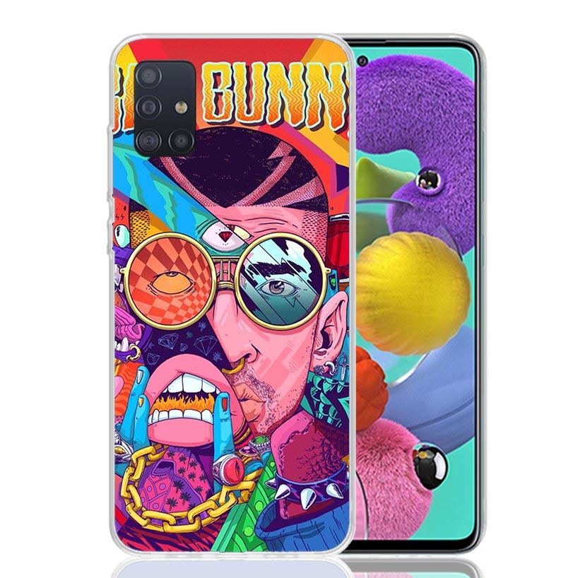

Bad Bunny Heart Case Phone Cover for Samsung Galaxy A52 A51 A50 A42 A32 A22 A12 A02S A72 A71 A70 A41 A31 A21S A40 A30S A20E A10S Samsung A22 4G