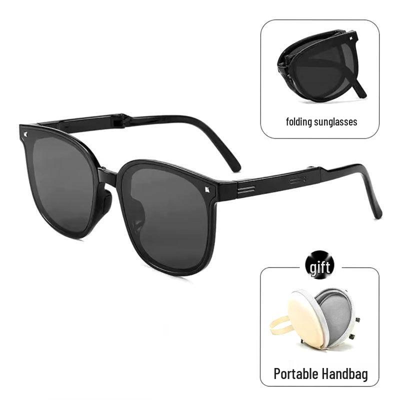 Foldable Women's Sunglasses - Fashionable Sun Protection for Influencers