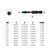 10 Piece Magnetic Allen Wrenches Kit T8 Steel Tool With Corrosion Proof Coating For Mechanical Equipment Maintenance