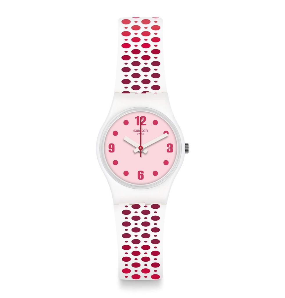 Swatch Lady PAVERED Wristwatch LW163, White, Authentic Japanese Product