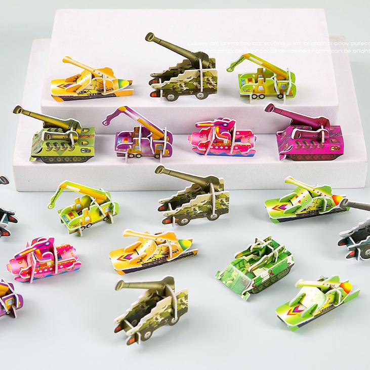 30Pc 3D Dinosaur Insect Marine Animal Paper Jigsaw Puzzles Educational Toys for Kids Birthday Party Favors School Rewards Pinata