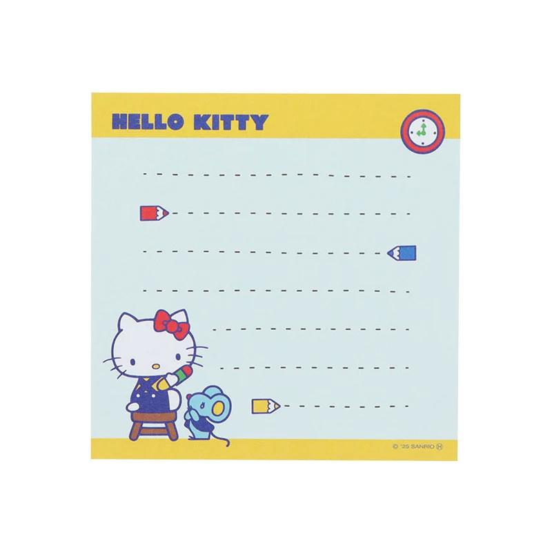 Sanrio Hello Kitty Square Memo Pad ( Retro ) Japan NEW Sanrio Characters