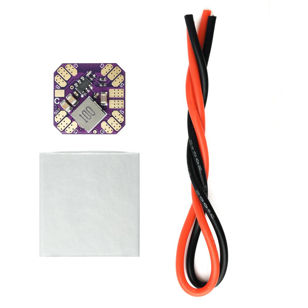 

4-Channel RGB LED Control Module for FPV Drone WiFi Connection 2-6S 6-28V Input PWM Signal Linkage Fit WS2812B Bead