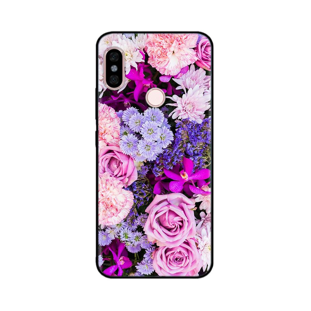 Luxury Case For Redmi Note 5 Pro Patterned Full Protection Soft Liquid Silicone Cartoon Cover For Xiaomi Redmi Note 5 Pro Note5