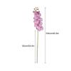 104cm 9-Heads Artificial Butterfly Orchid Fake 3D Phalaenopsis Simulation Flower Real Touch Plants Wedding Home Garden DIY Decor