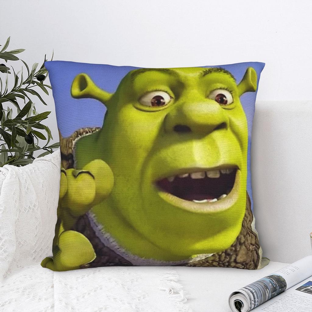 Can't Today I'm Swamped Shreks Square Pillow Covers Polyester Bed Car Cushion Case Cool Home Decoration Pillowcase 45*45