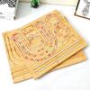 Multi-grid Wooden Beading Design Board for DIY Bracelets and Jewelry Crafting