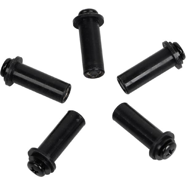 Motorcycle Black Windscreen Well Nut Bolt Screws Hardware Kit For Harley Road Glide FLTRU FLTRK 1998-2023