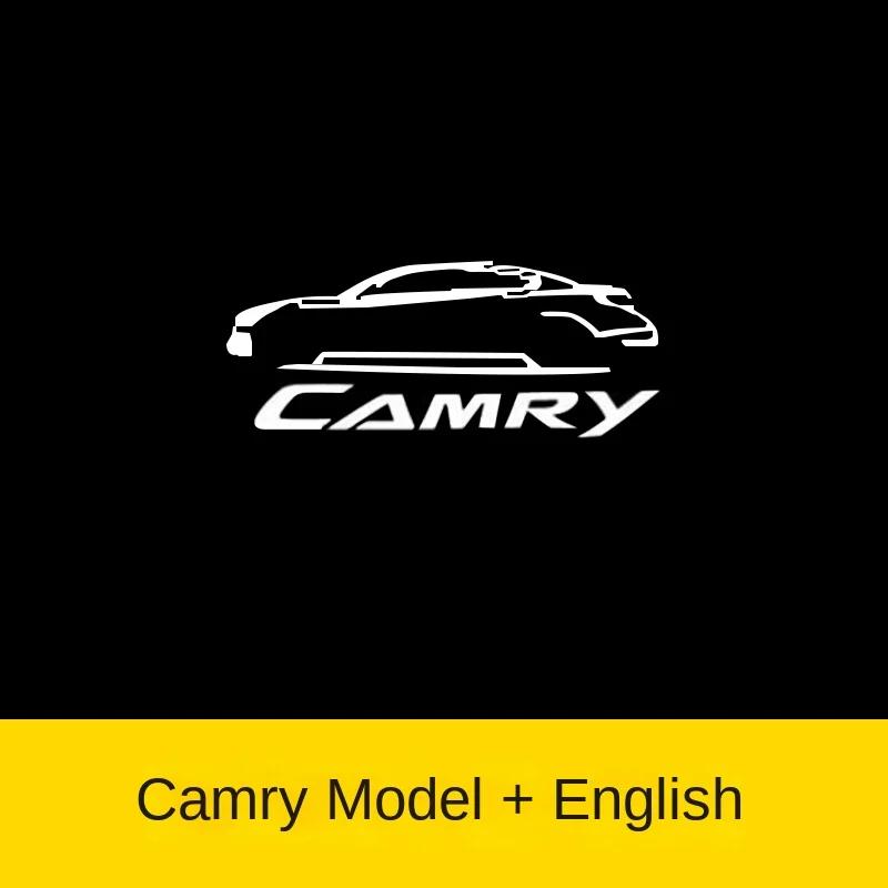 Car Door LED HD Welcome Courtesy Shadow Projector Lamp Logo Light For Toyota 12V 4-wheel N280 Highlander Kluge Car Accessories
