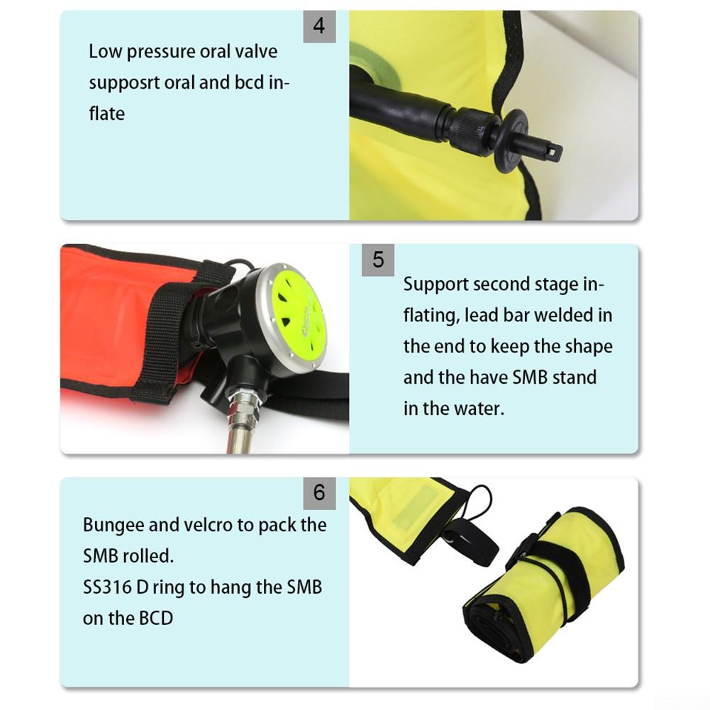 210D Nylon Fabric Elephant Buoy Diving Functional High Quality