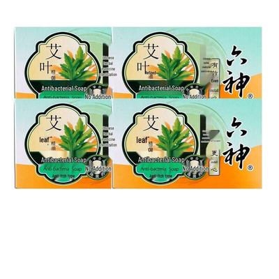 Liushen Beifuß Antibakterielle Anti-Juckreiz Seife, 125g x 4 Stück