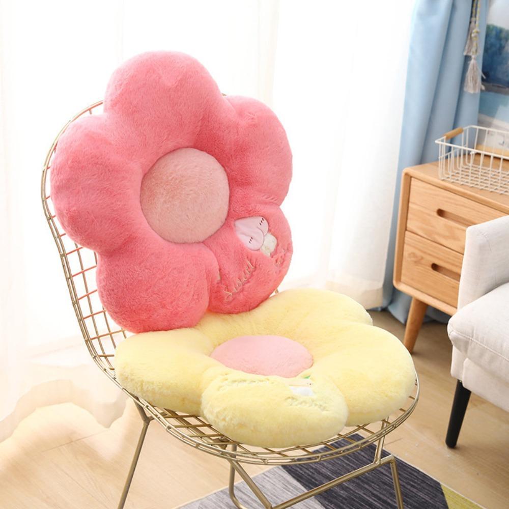 Household Flower Seat Cushion Soft Large Size Tatami Mat Embroidery Washable Sofa Pillow Bed Room